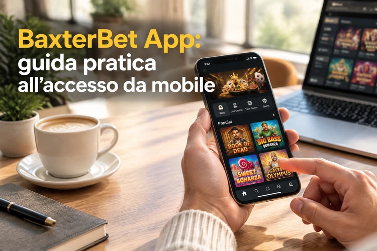 BaxterBet App: guida pratica all’accesso da mobile