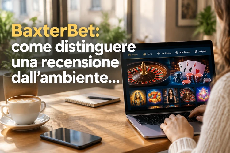 BaxterBet: come distinguere una recensione dall’ambiente ufficiale