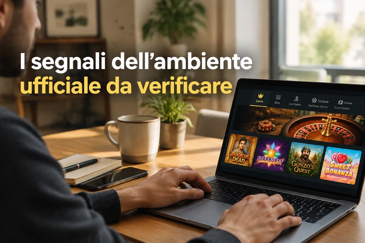 I segnali dell’ambiente ufficiale da verificare