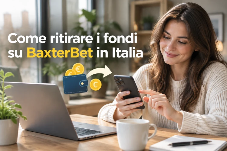 Come ritirare i fondi su BaxterBet in Italia