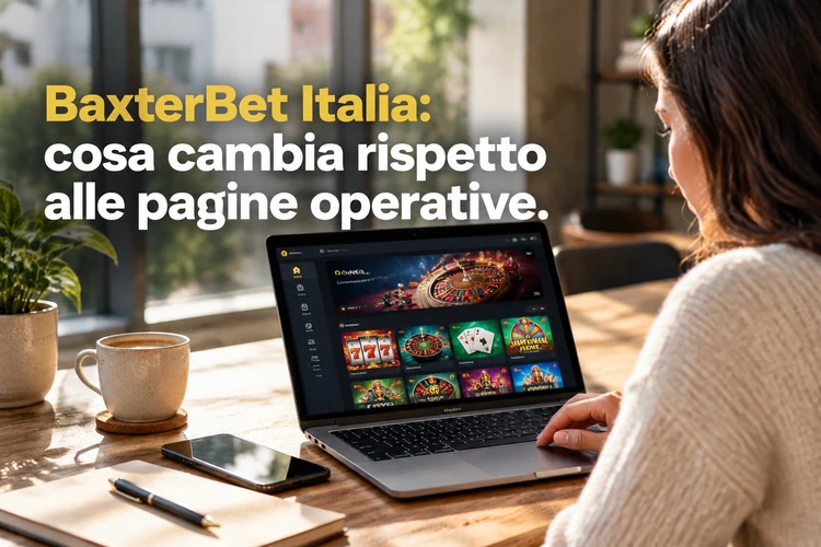 BaxterBet Italia: cosa cambia rispetto alle pagine operative